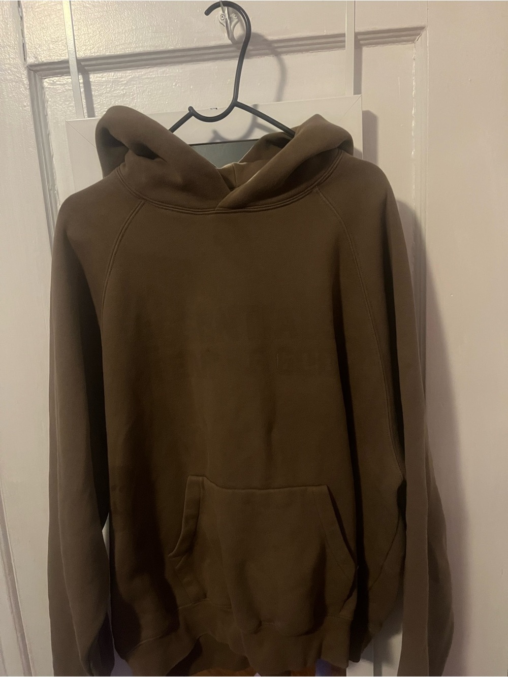 Brown Essentials hoodie